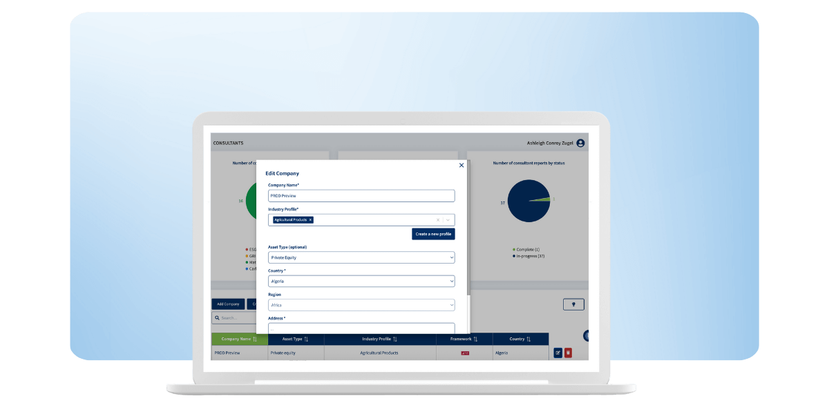 ESG Playbook Solutions Images laptop 3 opt ESG Playbook brings you a sustainable advantage